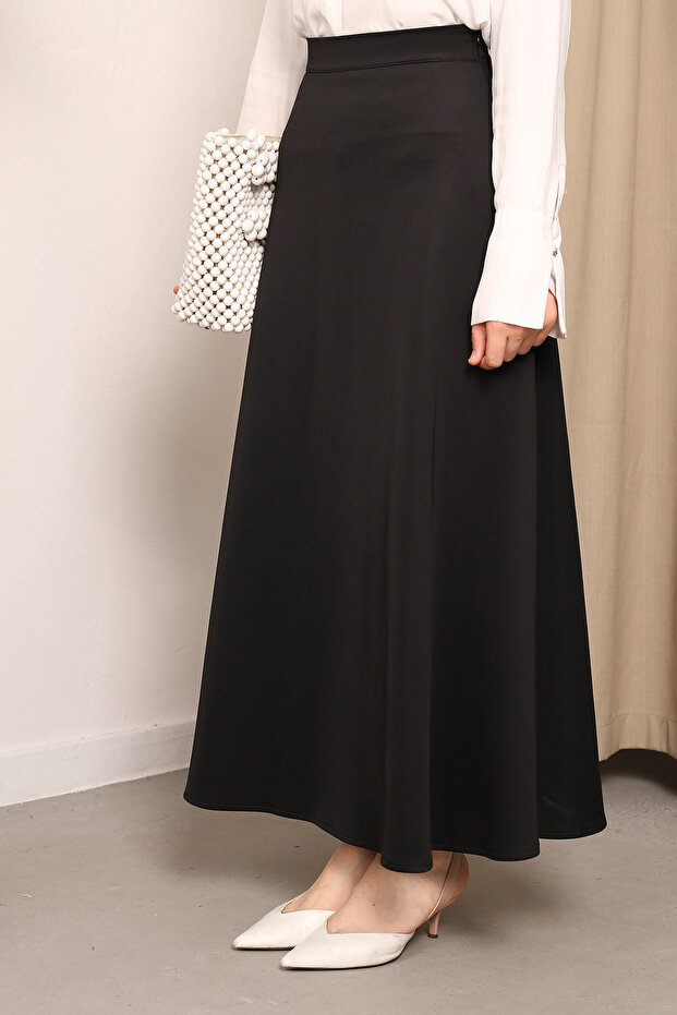 Černá potápěčská sukně - 4