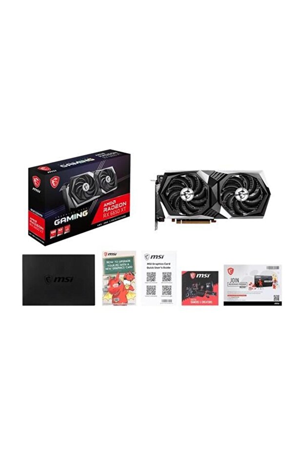 8Gb Rx6650Xt Gaming 8g Gddr6 128Bit Hdmi-Dp Pcie 4.0 - 6
