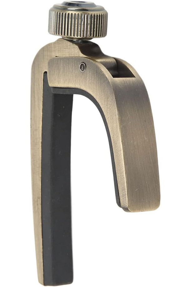 ALİCE A-007J-BR MODEL BRONZE VİDALI SIKIŞTIRMALI PROFESYONEL GİTAR VE SAZ KAPO KELEPÇE - 6