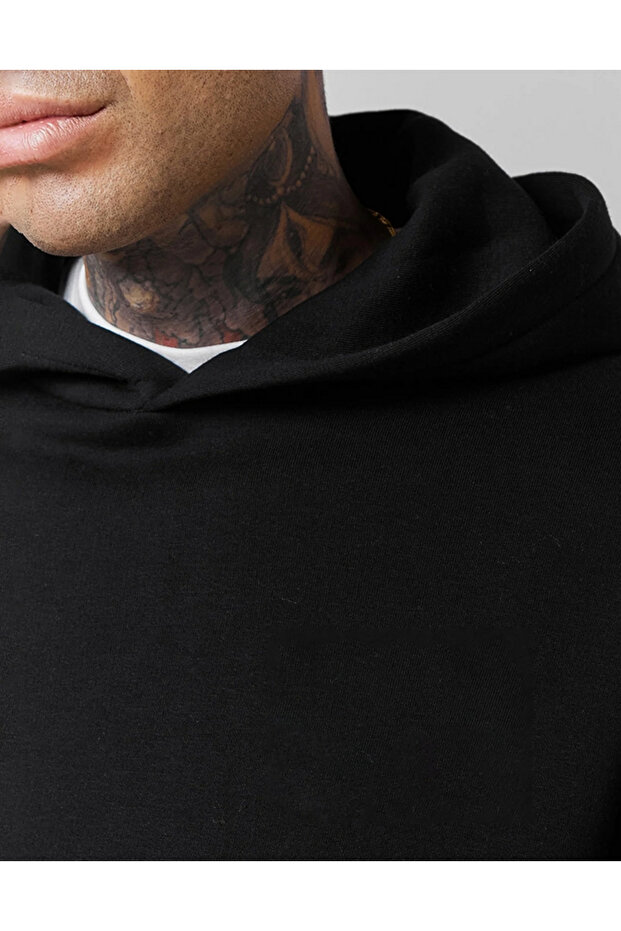 FD Premium Oversize Basic Суитшърт - Качулка - 3