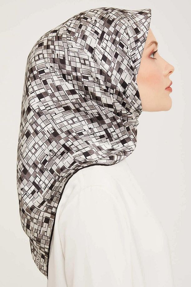 ARMİNE TWİLL İPEK EŞARP NOSTALJİ SERİSİ 9004D04-05 TWİLL - 2
