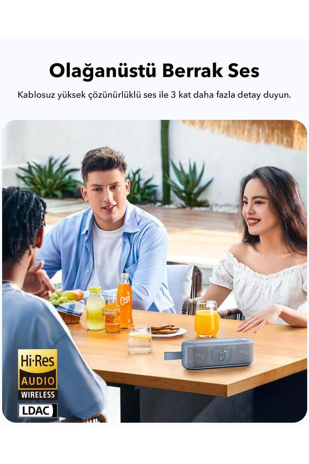 Soundcore Motion 100 Bluetooth Hoparlör - Yeşil - A3133 - 2