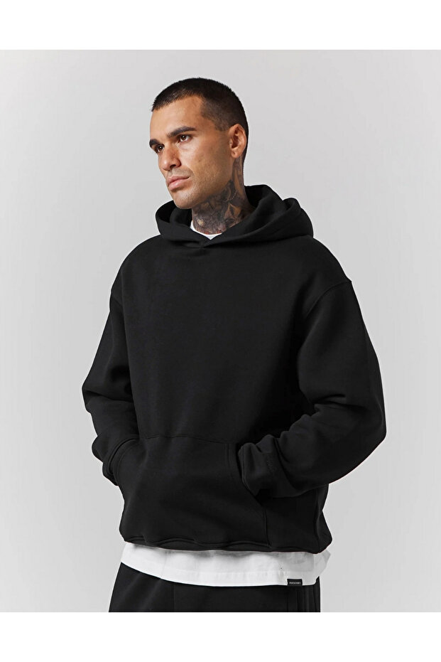 FD Premium Oversize Basic Суитшърт - Качулка - 1