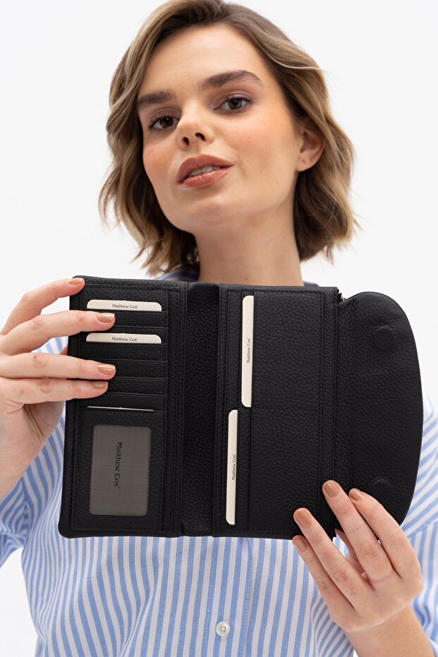 %100 Hakiki Deri Cüzdan - 2