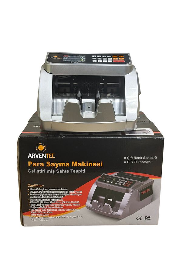 Arventec GT200 TL / EURO  Kağıt Para Sayma Makinesi - 5