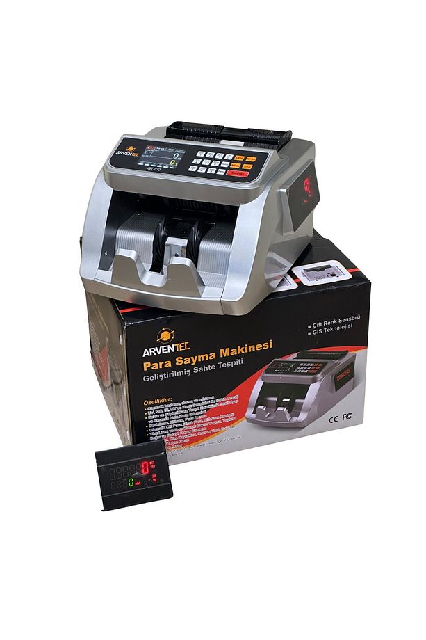 Arventec GT200 TL / EURO  Kağıt Para Sayma Makinesi - 6