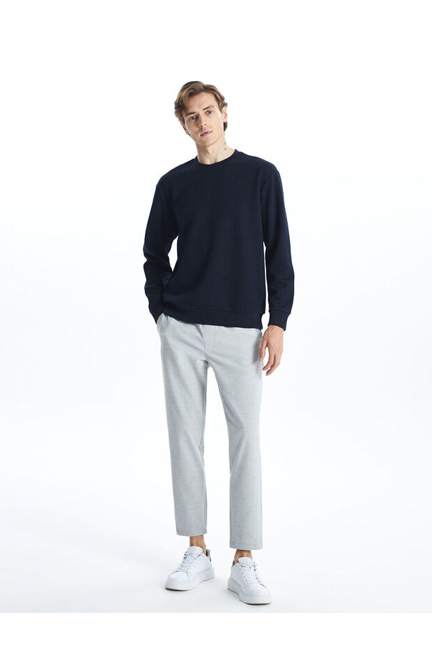 LCWK Bisiklet Yaka Uzun Kollu Erkek Sweatshirt - 2