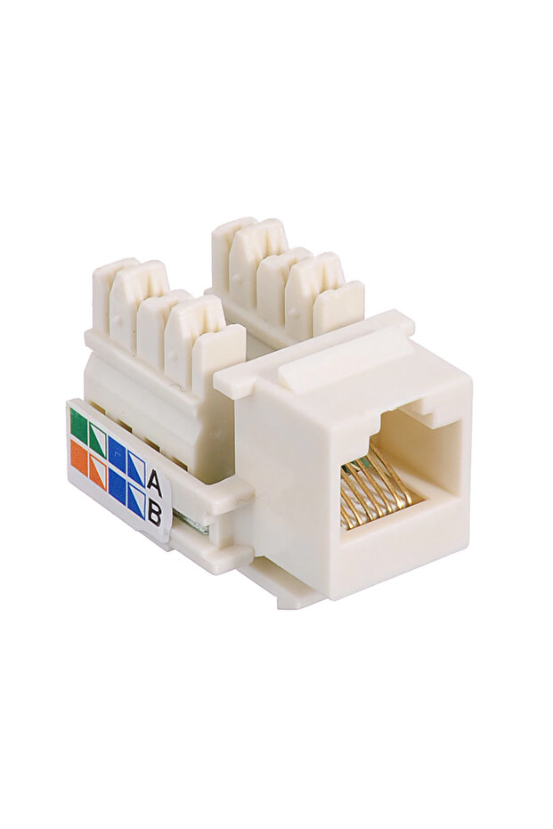 CAT6 RJ45 KEYSTONE JACK - 1