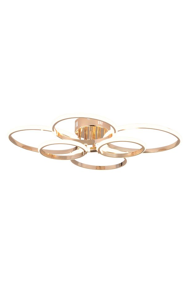 Pl 02 6 Model Gold 3 Renkli Salon Ve Oturma Odası Için Ideal Alüminyum Avize, 75x10 - 2