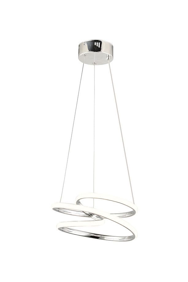 Ld 039 Topsuz Model Krom 3 Renkli Salon Ve Oturma Odası Için Ideal Alüminyum Avize, 35x70 - 2