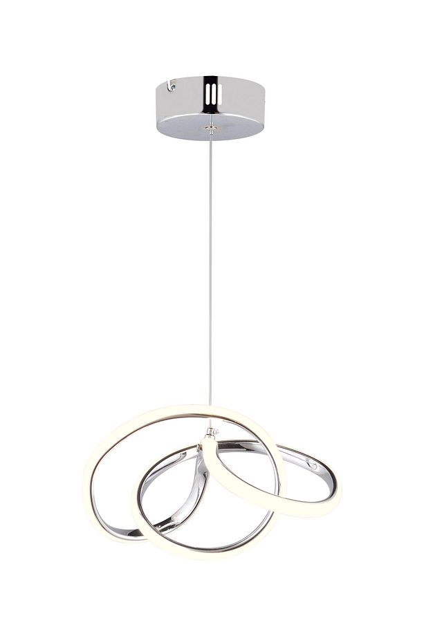 Ld 064 Model Krom 3 Renkli Koridor Ve Mutfak Için Ideal Alüminyum Avize, 30x70 - 2