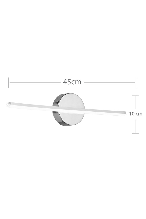 Pl 06 Model Krom 3 Renkli Koridor Ve Mutfak Için Ideal Aplik Alüminyum Avize, 45x10 - 6