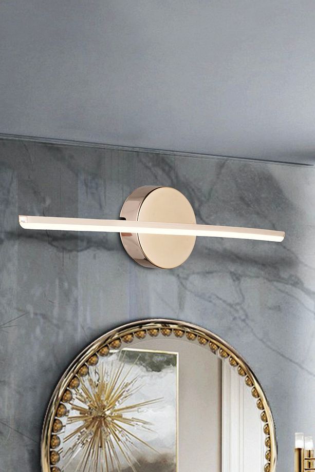 Pl 06 Model Gold 3 Renkli Koridor Ve Mutfak Için Ideal Aplik Alüminyum Avize, 45x10 - 5