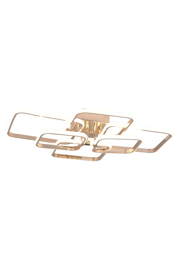 Pl 01 6 Model Gold 3 Renkli Salon Ve Oturma Odası Için Ideal Alüminyum Avize, 75x10 - 3