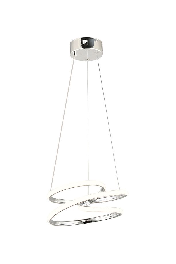 Ld 039 Topsuz Model Krom 3 Renkli Salon Ve Oturma Odası Için Ideal Alüminyum Avize, 35x70 - 3