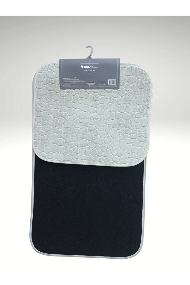 Stone 2'li Banyo Paspası - 2