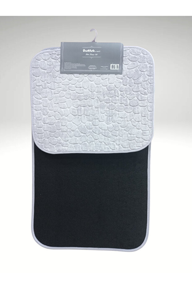 Stone 2'li Banyo Paspası - 2