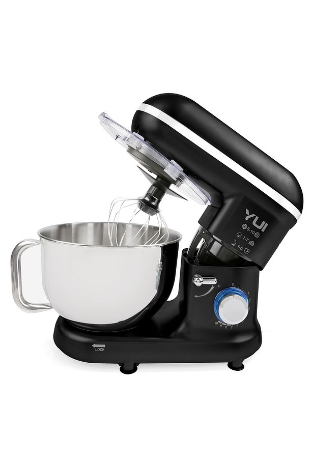 M108 Easy Chef Hamur Yoğurma Makinesi Stand Mikseri Siyah - 3
