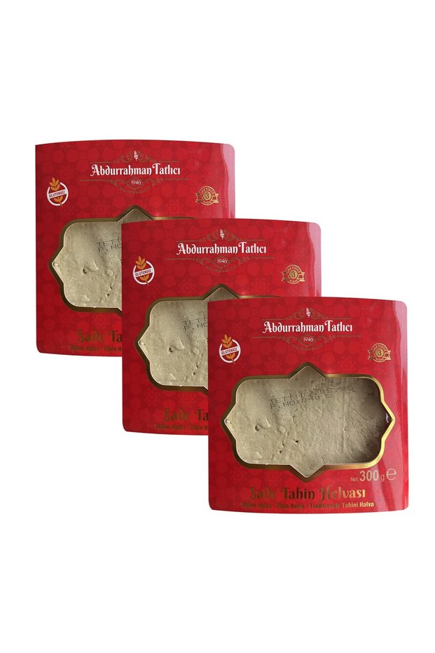 Tahini Halva Plain 300 Gr X 3 Pieces