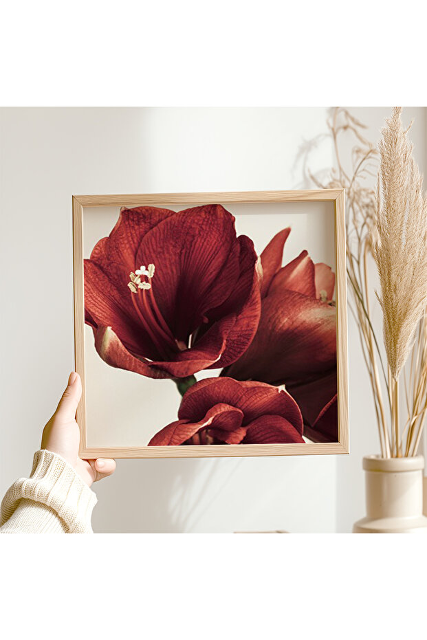 3 Parça Ahşap Çerçeveli Tablo - 2