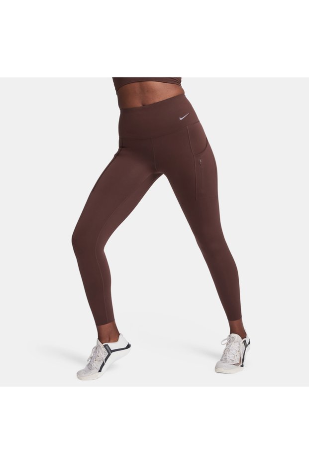 Women's Full Length Leggings with High Waist Pockets, Tight Support Style Sports