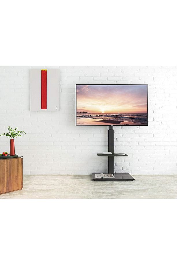 32-60 İnç Lcd Led Düz Kavisli Ekran Tv Sehpası Döner Ve Yüksekliği Ayarlanabilir - 3