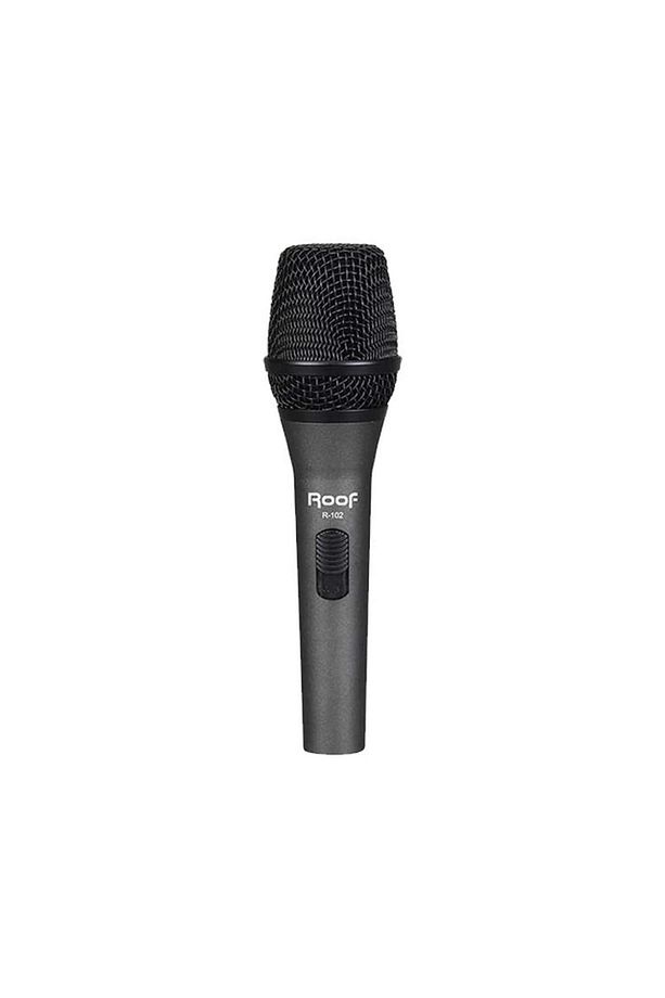 R-102 Kablolu Dinamik El Mikrofonu - 6.3 Mm Jaklı - 1
