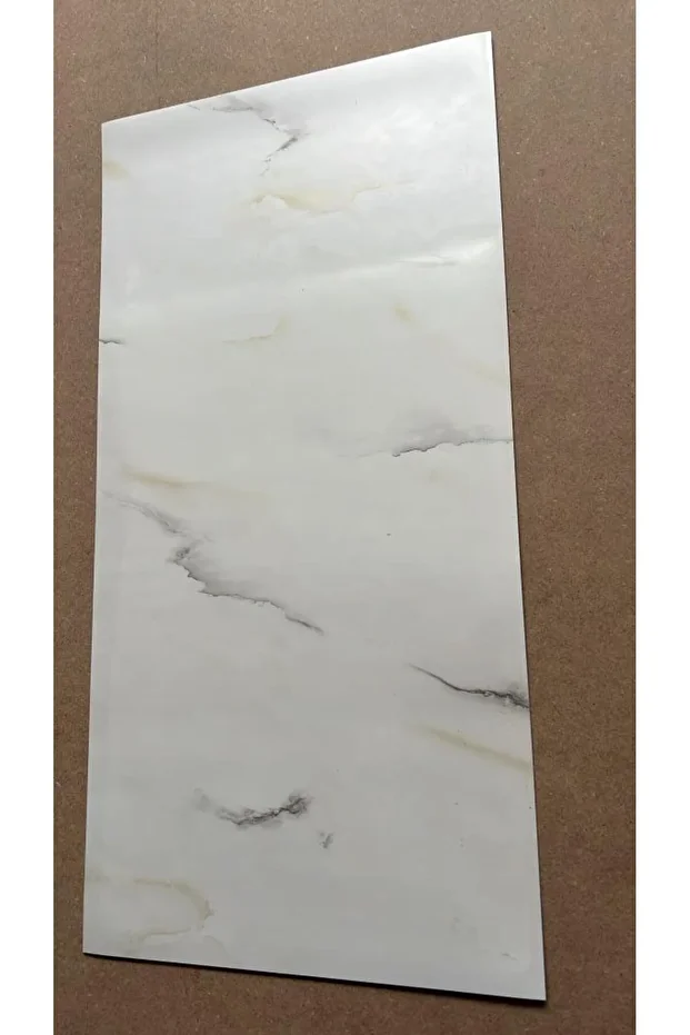 BS1767 Kendinden Yapışkanlı 1Adet 30x60cm Mermer Desenli Esnek Karavan Banyo Wc Duvar Kaplama Paneli - 6