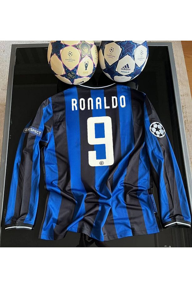 AC/İNTER RONALDO 9 2010 UCL FİNAL RETRO  FORMASI - 1