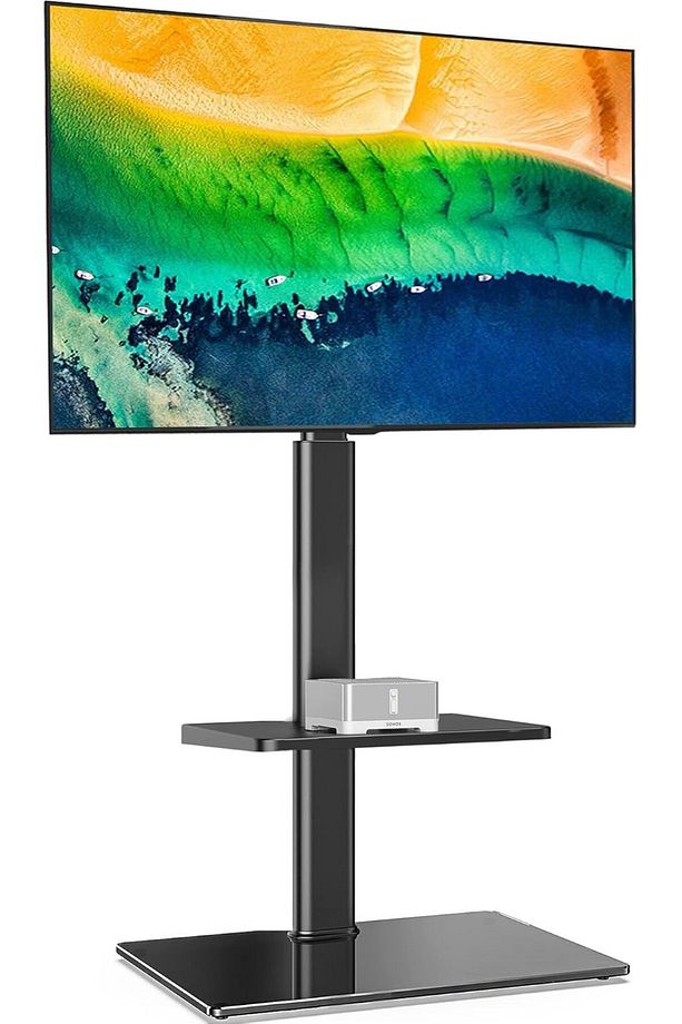 32-60 İnç Lcd Led Düz Kavisli Ekran Tv Sehpası Döner Ve Yüksekliği Ayarlanabilir - 1