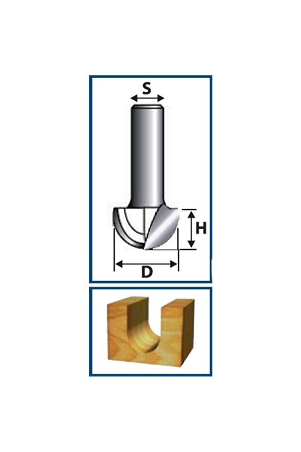 20mm U Derz Bıçağı - 2