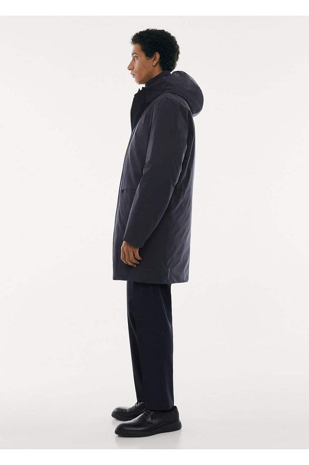 SOFEELATE® kapitone kapüşonlu parka - 7