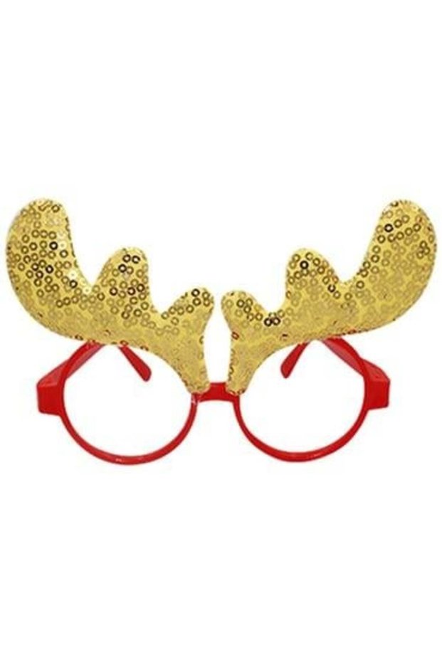 New Year Glasses Sequin Deer Model Ylb-1173