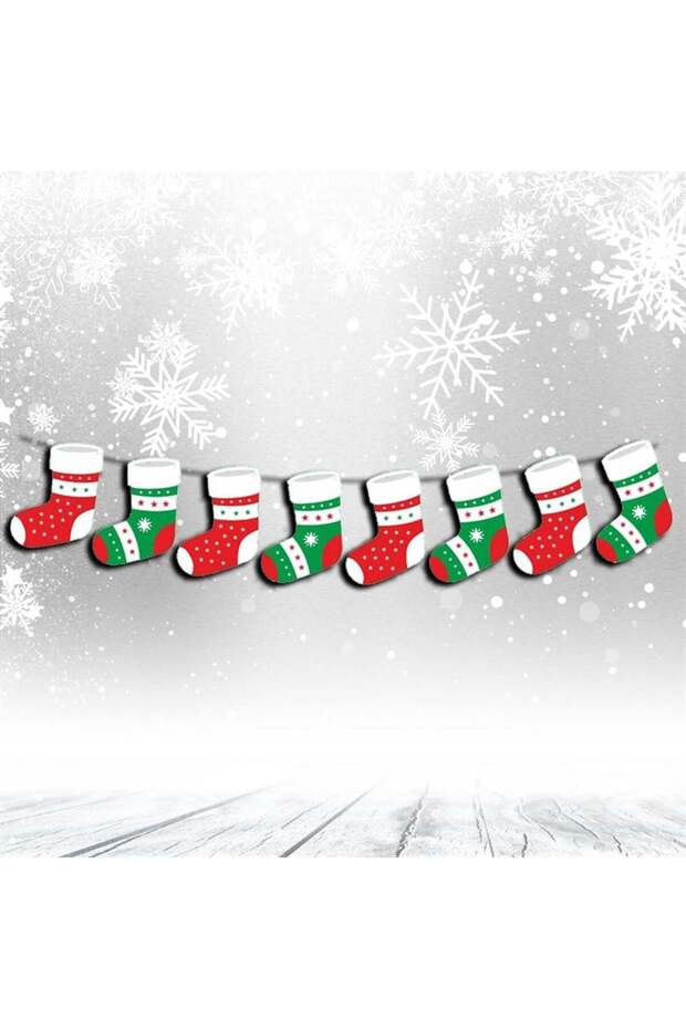 Christmas Spacely Ornament Socks 2 Mt