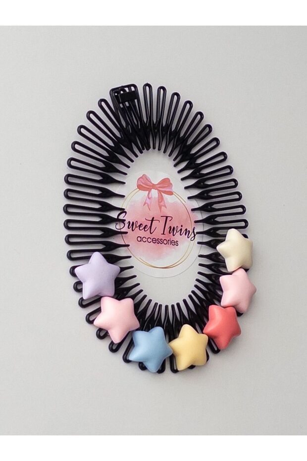 Colorful Starry Ghost Spring Children's Hairpin
