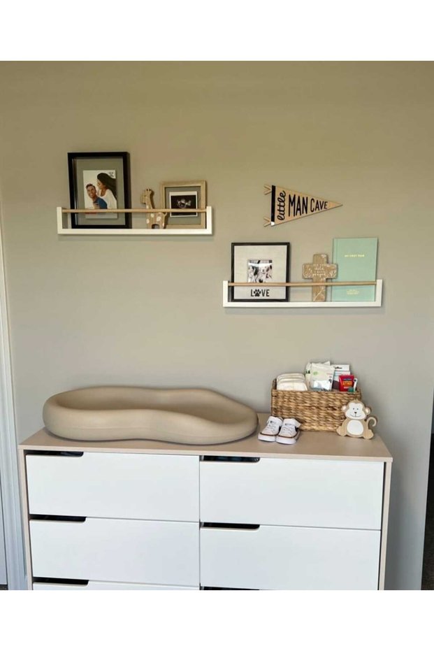 2X50Cm Children's Room Bookshelf Wall Bathroom Shelf 2X50Cm Children's Room Bookshelf Wall Bathroom Shelf