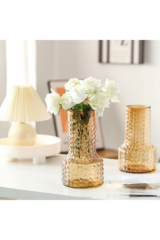 Bubble Scandinavian Vazo Amber - 7