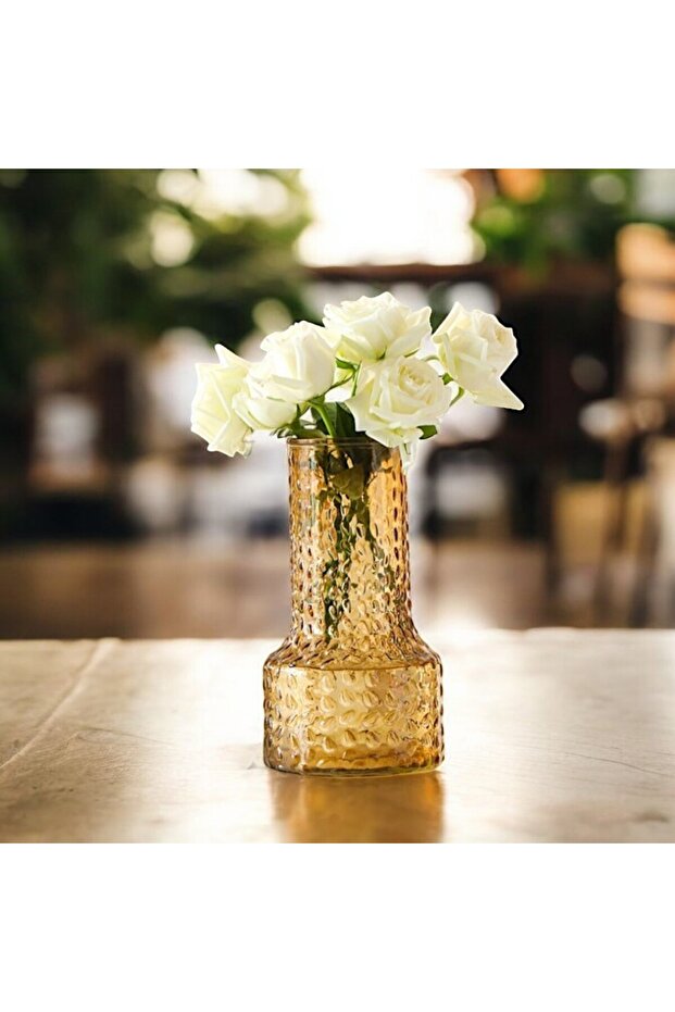 Bubble Scandinavian Vazo Amber - 3