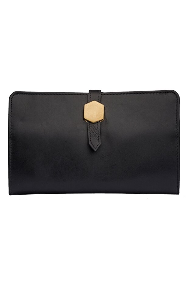 Travel 001 Women's Wallet - Genuine Leather, Red - Compact & Stylish Design