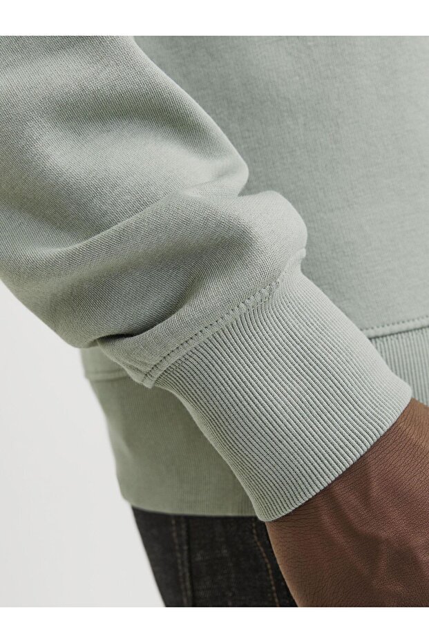 Sweatshirt Einfarbig Sweatshirt - 5