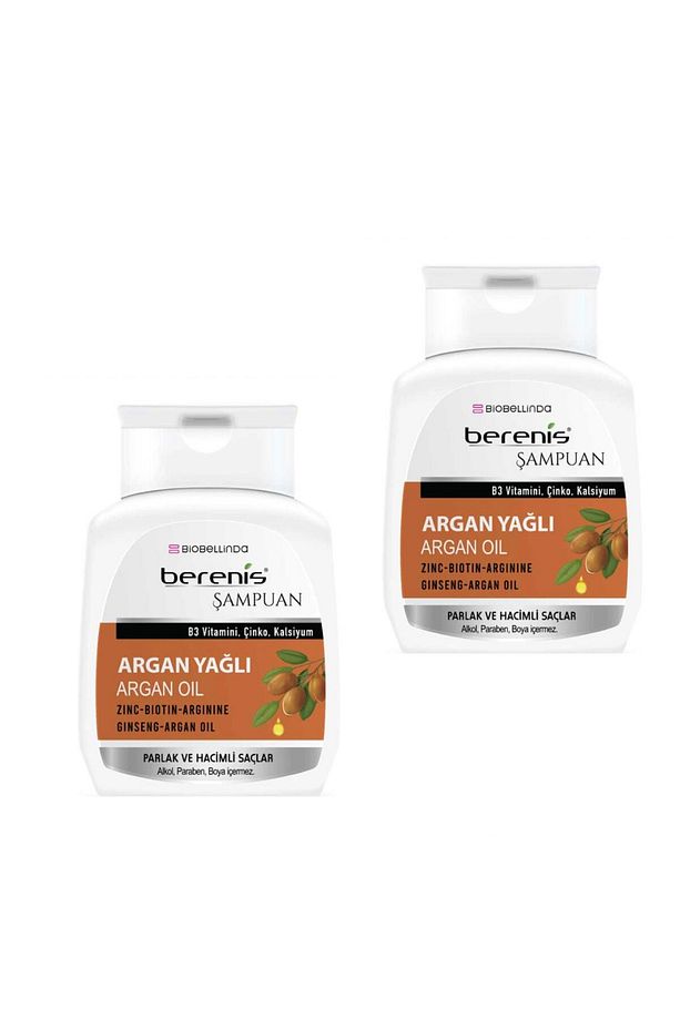 Berenis Argan Yağlı Şampuan 2x290 ml ( 2'li Set ) - 3