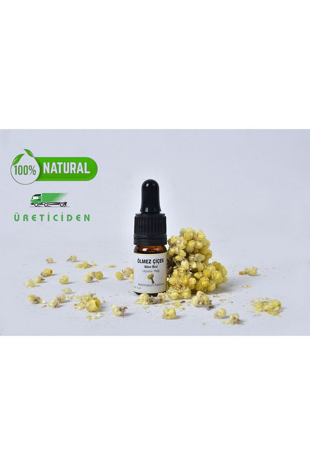 Ölmez Çiçek - Altınotu Uçucu Yağı Aromaterapi 5 ml - 1