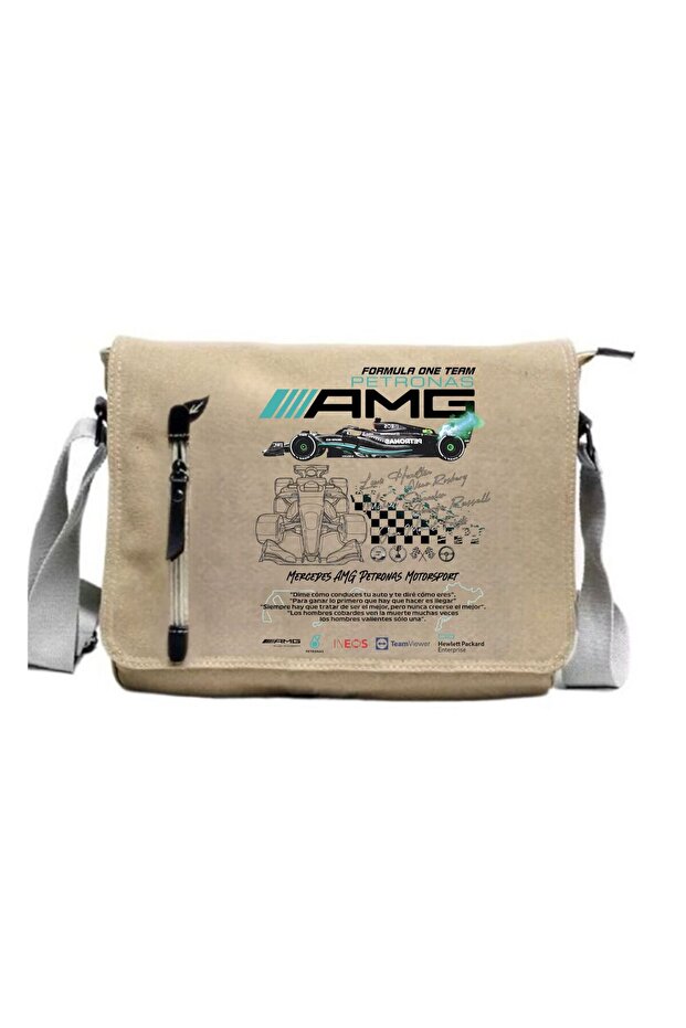 τυπωμένη τσάντα Messenger - 1