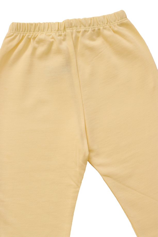 Kız Erkek Bebek Pijama Altı Patiksiz Pantolon Basic Eşofman Altı %100 Pamuk Yumuşacık Kumaş - 2