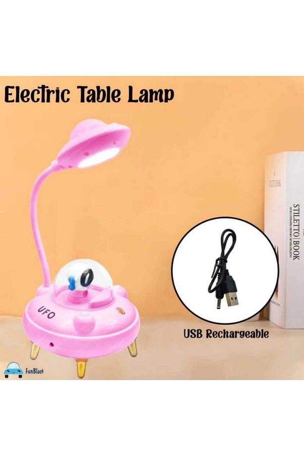 Temalı Masa Lambası- (1'Lİ PAKET) Çalışma Masası Led Lambası, Şarj Edilebilir Masa Lambası - 4