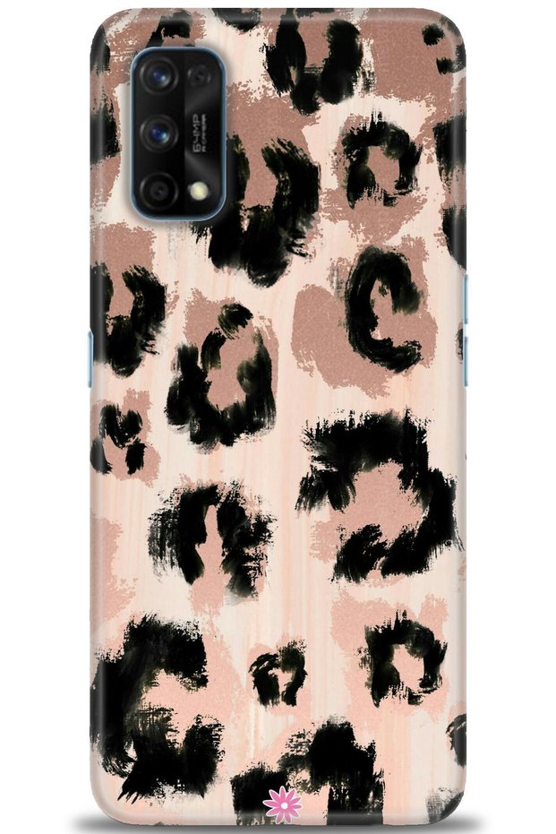 Realme 7 Pro Case Hd Printed Case - Leopard + Full Screen Protector