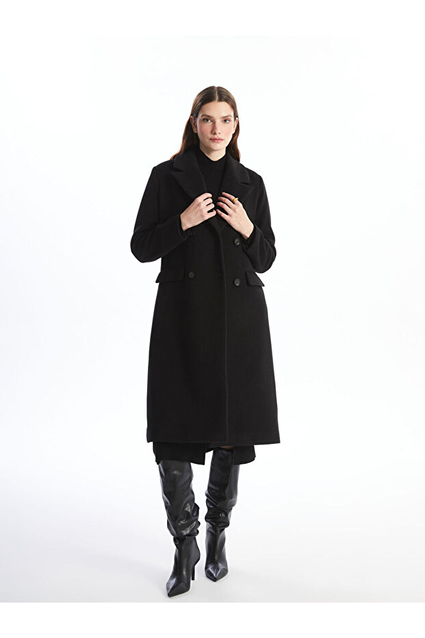 Jacket Collar Women's Bowl Coat - W47899Z8