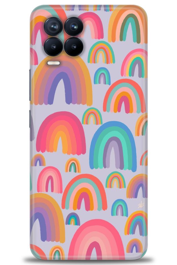 Realme 8 Case Hd Printed Case - Rainbows