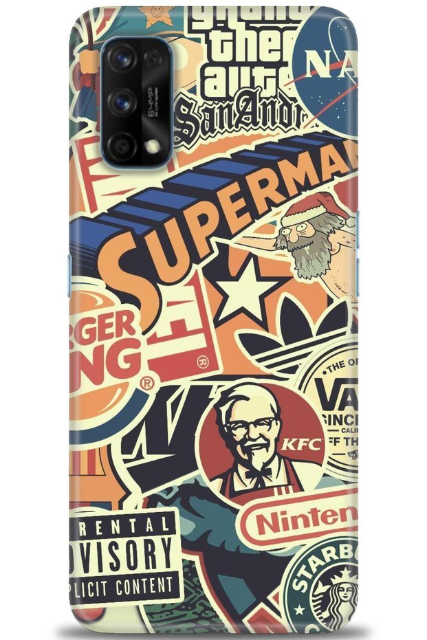 Realme 7 Pro Case Hd Printed Case - Superman