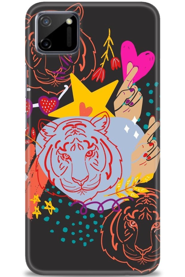 Realme C11 Case Hd Printed Case - Tiger